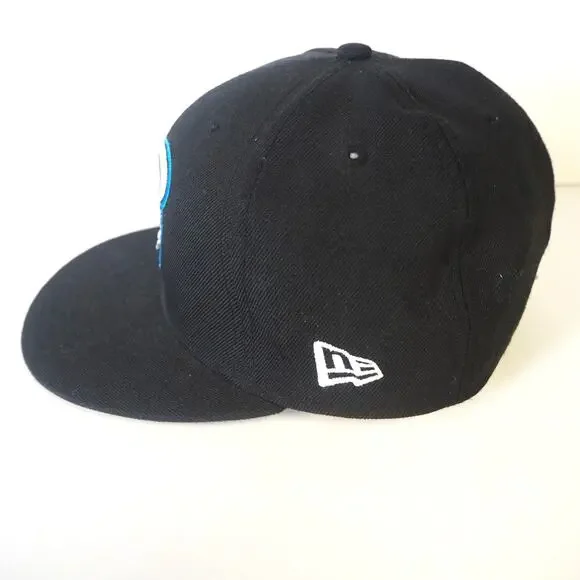 Syracuse Chiefs New Era 59Fifty Wool Flat Brim Fitted Hat Sz 7 Minor League - Picture 2 of 8